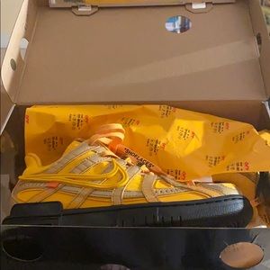 Off-White Nike Air Rubber Dunk Orange